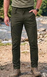 Su İticili, Fermuar Cepli ve Rahat Kalıplı Outdoor Taktikal Pantolon