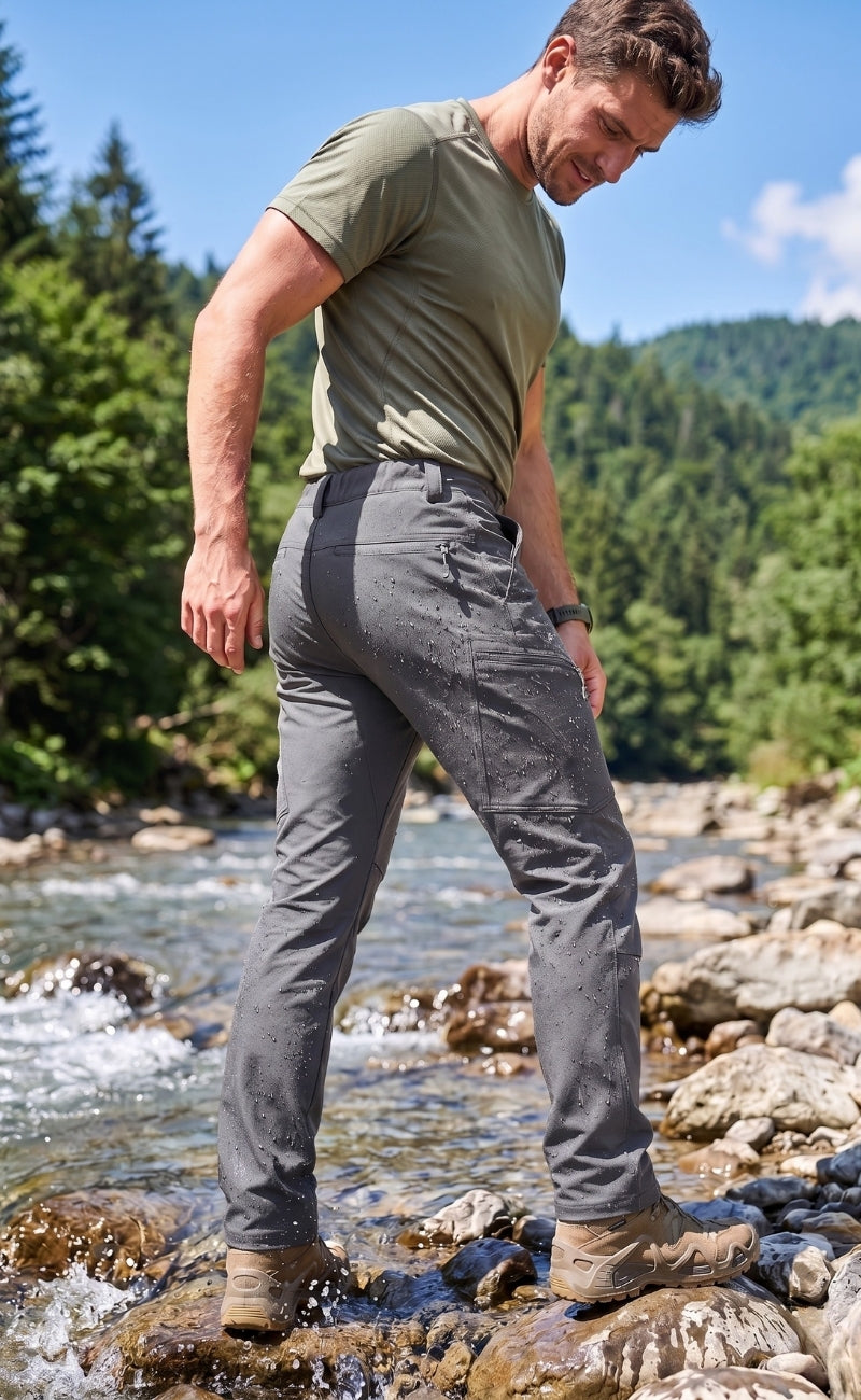 Su İticili, Fermuar Cepli ve Rahat Kalıplı Outdoor Taktikal Pantolon
