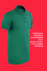 Polo Yaka Penye T-Shirt – %95 Pamuk %5 Likra | İş Kıyafeti, Günlük Kullanım, Şık ve Konforlu Tasarım