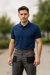 Polo Yaka Penye T-Shirt – %95 Pamuk %5 Likra | İş Kıyafeti, Günlük Kullanım, Şık ve Konforlu Tasarım