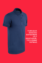 Polo Yaka Penye T-Shirt – %95 Pamuk %5 Likra | İş Kıyafeti, Günlük Kullanım, Şık ve Konforlu Tasarım
