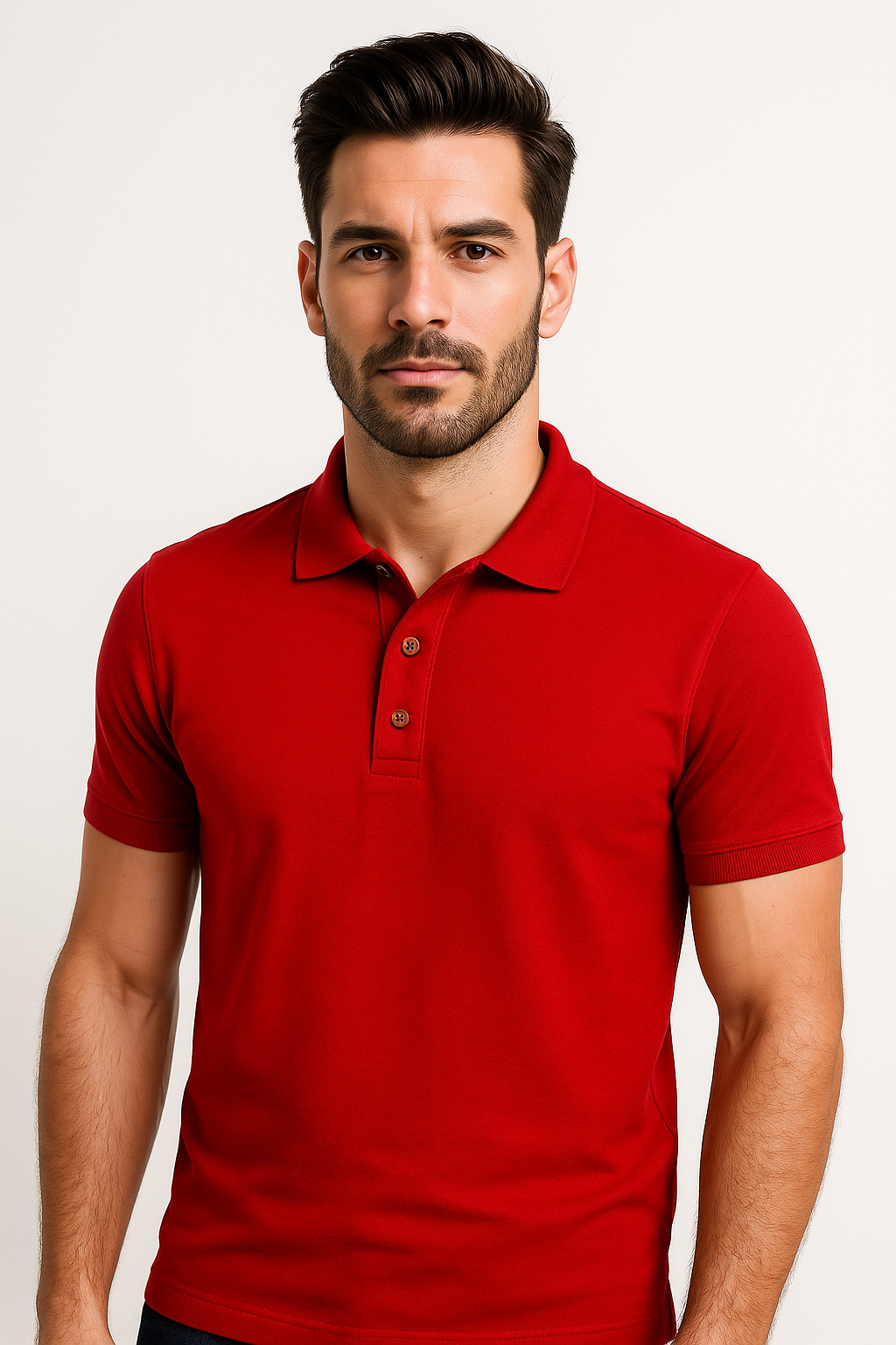 Polo Yaka Penye T-Shirt – %95 Pamuk %5 Likra | İş Kıyafeti, Günlük Kullanım, Şık ve Konforlu Tasarım